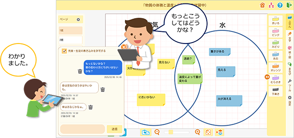 チャット機能イメージ